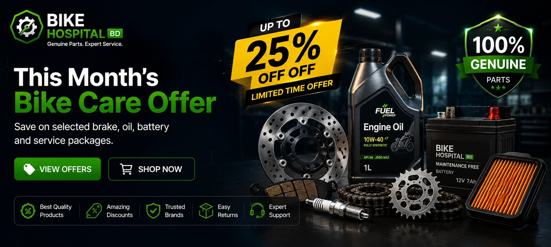 Find genuine bike parts fast